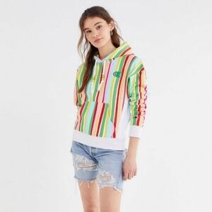 Champion x Susan Alexandra Exclusive Striped Hoodie - NWOT